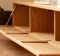 Meuble TV moderne pour salon, console multimédia avec tiroirs à fermeture douce, directement de l'usine