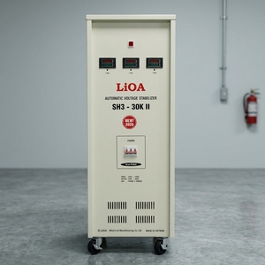 Estabilizador de Voltaje Automático Trifásico LiOA SH3-30KII de 30 kVA, Regulador de Voltaje de CA de Alta Precisión para Protección de Energía Industrial - Product Image 6