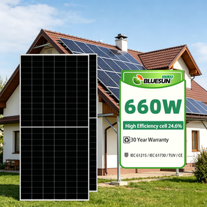 Bluesun - Panel Solar Monocristalino <span class=keywords><strong>de</strong></span> Alta Eficiencia para Uso Doméstico, 660w 650w 1000w, <span class=keywords><strong>Precio</strong></span> Económico al por Mayor, en Stock - Product Image 6