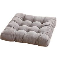 Coussin de sol tissé ignifuge lavable de haute qualité, coussin de siège carré doux pour chaise, coussin de sol