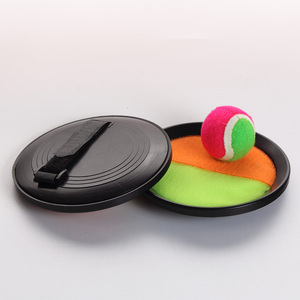 Banc de jeu de <span class=keywords><strong>lancer</strong></span> et d'attraper les balles collantes avec ventouses, jeu de sport parent-enfant, raquettes en plastique durable pour s'amuser - Product Image 3