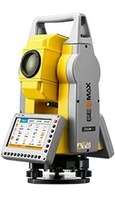 Station totale robotisée GeoMax Zoom49 Android 11 avec écran tactile couleur 5 pouces, précision de 1 seconde, grossissement 30x