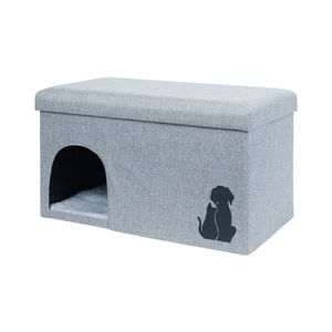 Maßge schneiderte Luxus faltbare Haustier Katze Höhle Betten Haus - Product Image 1