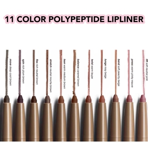 MLM Beauty Products Double Sided <b>Lip</b> <b>Liner</b> Custom logo 11 Color Organic Contouring Plump Low Moq Private Label Brown <b>Lip</b> <b>Liner</b> - Product Image 2