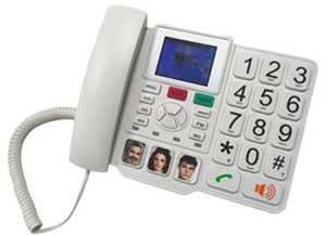 Meilleurs téléphones domestiques sans fil 4G avec alarme SOS/point d'accès Wifi/gros bouton pour personnes âgées - Product Image 2