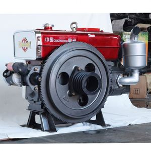 Moteur diesel monocylindre 4 temps à démarrage électrique Aokai ZS1100M 22 CV Euro 3 avec roulement central pour équipement agricole - Product Image 2