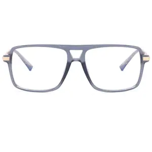 81116 Hot sales Ready Stock frames glasses with sunglasses polarized lens and metal frame pinhole glasses