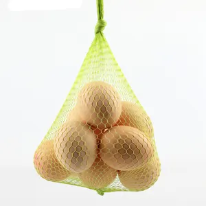 과일 및 야채를 위한 100% 생물 분해성 레몬 패킹 메시 그물 처분할 수 있는 compostable PLA 그물세공