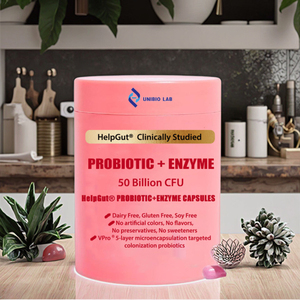 Nhiều <span class=keywords><strong>enzyme</strong></span> tiêu hóa và viên nang lợi khuẩn giúp phân hủy <span class=keywords><strong>protein</strong></span> và chất béo để hỗ trợ sức khỏe đường ruột - Product Image 1