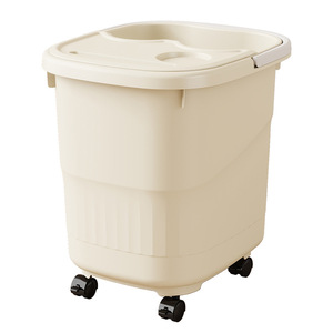Foot Bath Tub With Calf Coverage Thickened Plastic Portable Massage Basin For Home Use - Product Image 5