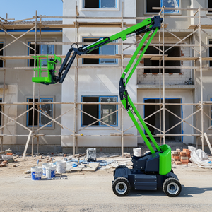 Высококачественная электрическая телескопическая подъемная платформа с колесным приводом и максимальной высотой 22 м - Product Image 3