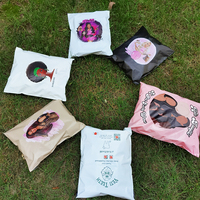 Kustom tahan air mata pakaian kemasan Logo dicetak plastik tas poli mailer mailers tas surat untuk pengiriman pakaian pakaian