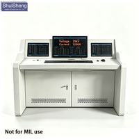 Système de console d'opérateur ferroviaire robuste, testé aux chocs selon la norme IEC 61373, équipement de console embarqué dans le train