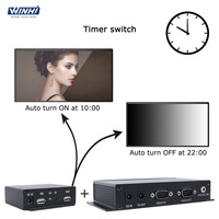 Reproductor Multimedia de Señalización Digital para Museos MPC1920-12L, Smart TV Box con 12 Botones LED para Cambio Rápido de Archivos
