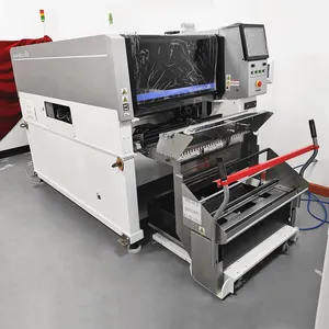 Máquina smt automática de alta velocidade, chip mounter, fuji aimex iic smt picareta e lugar de máquina para linha smt