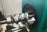 Tête de fraisage interne YH245W2 à double support pour rotor de pompe à vis, équipement de machine-outil CNC