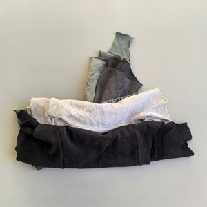 Trapos industriales de algodón de colores surtidos, trapos de limpieza, trapos de forro polar recuperado, trapos de sudadera, 25 kg para limpieza - Product Image 1