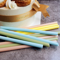 Pailles Boba Smoothie réutilisables de 12mm Accessoires de boisson Jumbo écologiques pour smoothies