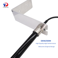 Antena de Fibra de Vidrio para Exteriores con Soporte en L, Impermeable IP67, de Largo Alcance, 8dBi, Omnidireccional, para Estación Base LTE 4G WiFi 5G
