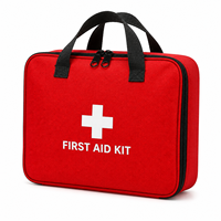 Nouvelle trousse de premiers secours d'urgence en nylon personnalisable YCH 2025, modèle FAB-0005, fabriquée en Chine