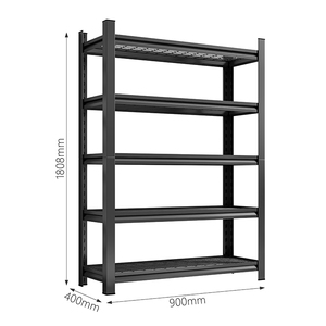 Rak penyimpanan & rak baja industri tugas berat, rak baja dilapisi bubuk untuk gudang garasi toko - Product Image 2