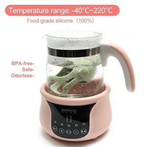 Jouet en silicone ABS certifié sans BPA, en forme de baleine, multicolore, sûr pour les bébés, pour soulager les douleurs de dentition - Product Image 3