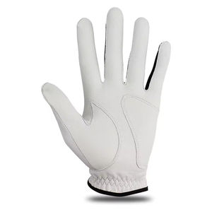 Guantes de Golf Transpirables de Piel de Oveja para Hombre, Mano Izquierda/Derecha, Cuero Genuino Suave con Gránulos Antideslizantes, Guantes de Golf para Hombre con Logotipo Personalizado - Product Image 4