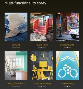 Mur peintre outils électrique sans fil pistolet peinture peinture pulvérisateur mitrailleuse mur peintre automatique - Product Image 3