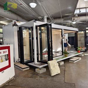 20ft Uitbreidbaar Containerhuis China Fabriek Meest Populaire Geprefabriceerde Tijdelijke Levend Hotel Staal Materiaal Voor Winkel Huur - Product Image 1