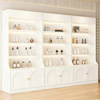Vitrines de présentation de cosmétiques sur mesure, armoires à parfums modernes, vitrines de rangement et de présentation pour la vente au détail