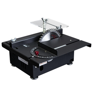 Miniature Table <b>Saw</b> 24V Multifunctional Woodworking Tool Horizontal Style Precision Cutting Machine - Product Image 2
