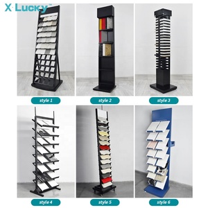 Usine personnalisé coulissant Ceram <span class=keywords><strong>Showroom</strong></span> <span class=keywords><strong>Wire</strong></span> Rack présentoir pour tissu bois marbre affichage plateau en plastique
