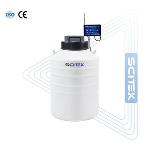 ถังไนโตรเจนเหลว SCITEK Cryobiobank รุ่น 216BC ระบบควบคุมระดับไนโตรเจนเหลวและตรวจสอบอุณหภูมิอัตโนมัติเต็มรูปแบบ - Product Image 3