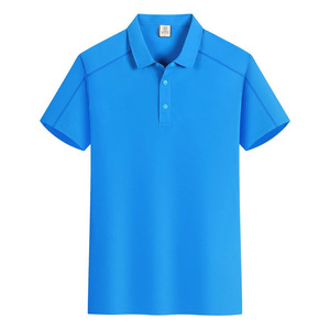 Polo d'entreprise personnalisé à manches courtes, couleur unie, polyester, bordure contrastante, usage quotidien - Product Image 4