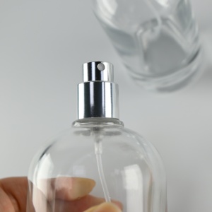 Offre Spéciale <span class=keywords><strong>Labo</strong></span> Bouteilles de parfum à étiquette personnalisée rondes de 30ml 50ml 100 ml Flacon vaporisateur de parfum en verre unique avec couvercle en argent - Product Image 4