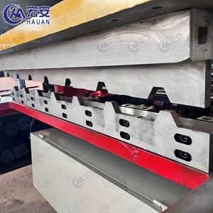 Machine de production de tuiles en acier coloré à double couche pour stations de péages autoroutiers, machine de profilage à double couche entièrement automatique - Product Image 4