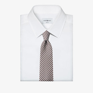 <span class=keywords><strong>Cravate</strong></span> artisanale de 148cm de longueur pour emballage de luxe 75% soie 25% viscose remises en vrac - Product Image 3