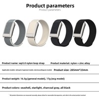 Nouveau Bracelet Sport en Nylon 23mm Compatible Whoop 50, Bande Élastique Monoboucle pour Montre Connectée, Prêt pour l'Expédition Transfrontalière, Fabriqué en Chine