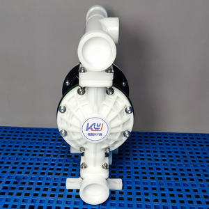 مضخة هوائية مزدوجة الغشاء من البولي بروبيلين مقاس 2-1/2 بوصة مقاومة للأحماض والقلويات الضعيفة، تكلفة الصيانة منخفضة وقطع الغيار - Product Image 4