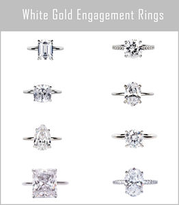 18Kゴールドカスタムエンゲージリングダイヤモンド2カラットマーキスソリティアモアッサナイトリングバンド女性用ウェディングデザイン - Product Image 6