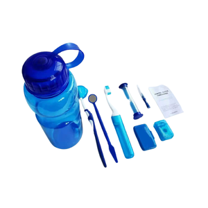 Sac en filet Kit de nettoyage des dents orthodontique Paquet de bouteilles en plastique Kit orthodontique Boîtier en plastique Kit de <span class=keywords><strong>brosse</strong></span> à dents orthodontique - Product Image 5