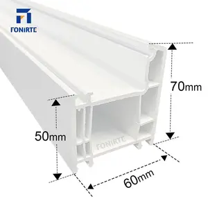 High quality plasitce products pvc manufacturer plastic windows and doors frame upvc doors profiles doors and windows Upvc profi
