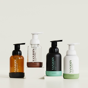 Ensembles de <span class=keywords><strong>mousse</strong></span> moussante vide bouteille de gel douche en plastique 200ml 300ml bouteille de pompe à <span class=keywords><strong>mousse</strong></span> nettoyante pour le visage pour le lavage des mains de luxe - Product Image 2