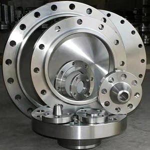 कार्बन स्टील फ्लैट वेल्डेड निकला हुआ किनारा उच्च दबाव स्टेनलेस स्टील DN15 बड़े व्यास के साथ जाली गर्दन निकला हुआ किनारा - Product Image 4