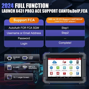 LAUNCH PRO3 ACE Escáner de Diagnóstico Automotriz Bidireccional de Sistema Completo, Lector de Códigos de Vehículos OBD2, Herramientas de Diagnóstico Inteligente - Product Image 5