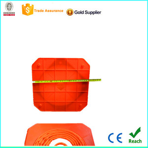 Cônes de signalisation portables pliables de 70 cm, couleur orange, avec collier réfléchissant pour la sécurité routière, le stationnement et la pratique de la conduite - Product Image 6