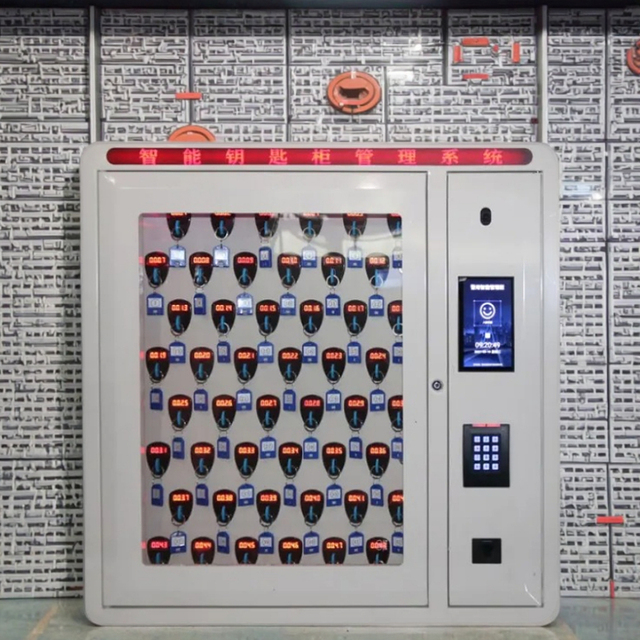 Hotel Office Warehouse Safe 32-Key Car RFID Key Tag Locker Cabinet With Intelligent Management System