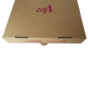 Giấy đóng gói OEM có thể tái chế vật liệu thực phẩm bánh pizza hộp biểu tượng tùy chỉnh thương hiệu UV lớp phủ hộp giấy - Product Image 5