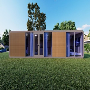 Casa Prefabricada Moderna Tipo Cabaña Apple, Lista para Enviar, Mini Casa para Hoteles, Villas, Edificios de Oficinas, con Diseño Modular - Product Image 1