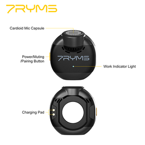 เครื่องขยายเสียงไร้สาย 7RYMS WA2 สำหรับครู พร้อมไมโครโฟนแบบหนีบแม่เหล็ก - Product Image 2